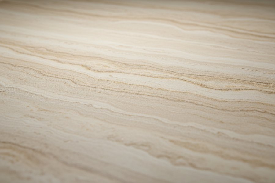 Laminate countertop surface.