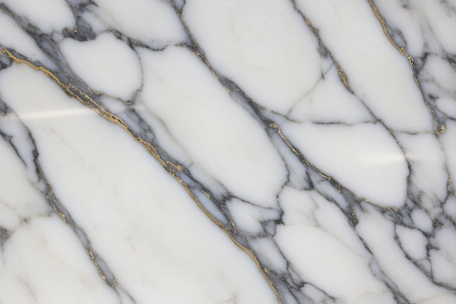 Marble countertop surface, close up.